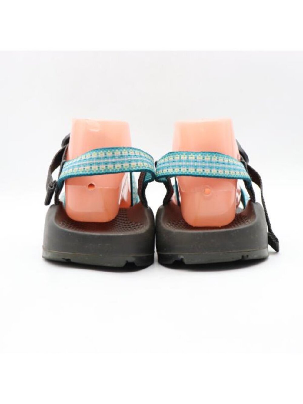 Chaco Z/2 Strap Sandals Women's Size 9 Blue White Sandals Adjustable Straps - Picture 5 of 9